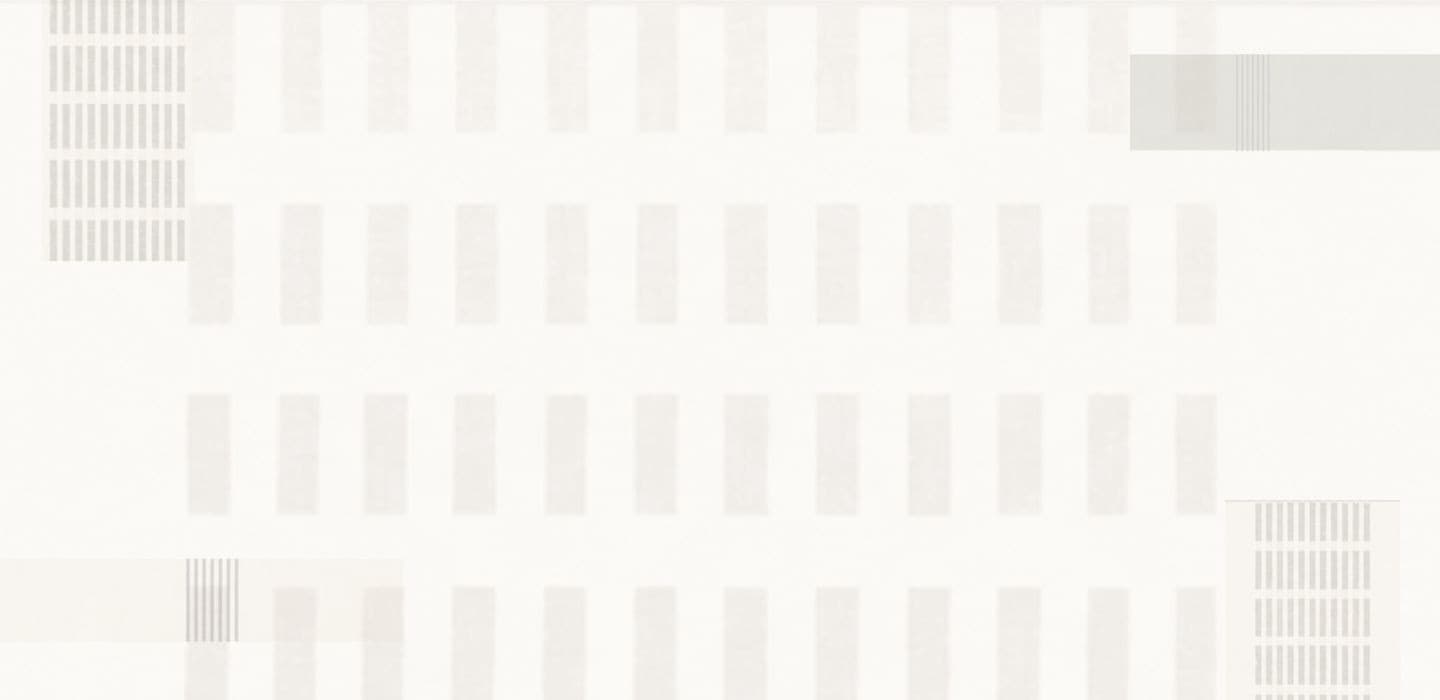 Woven textile of pale vertical stripes with dense charcoal hatching, Inspired by Marli Ehrman