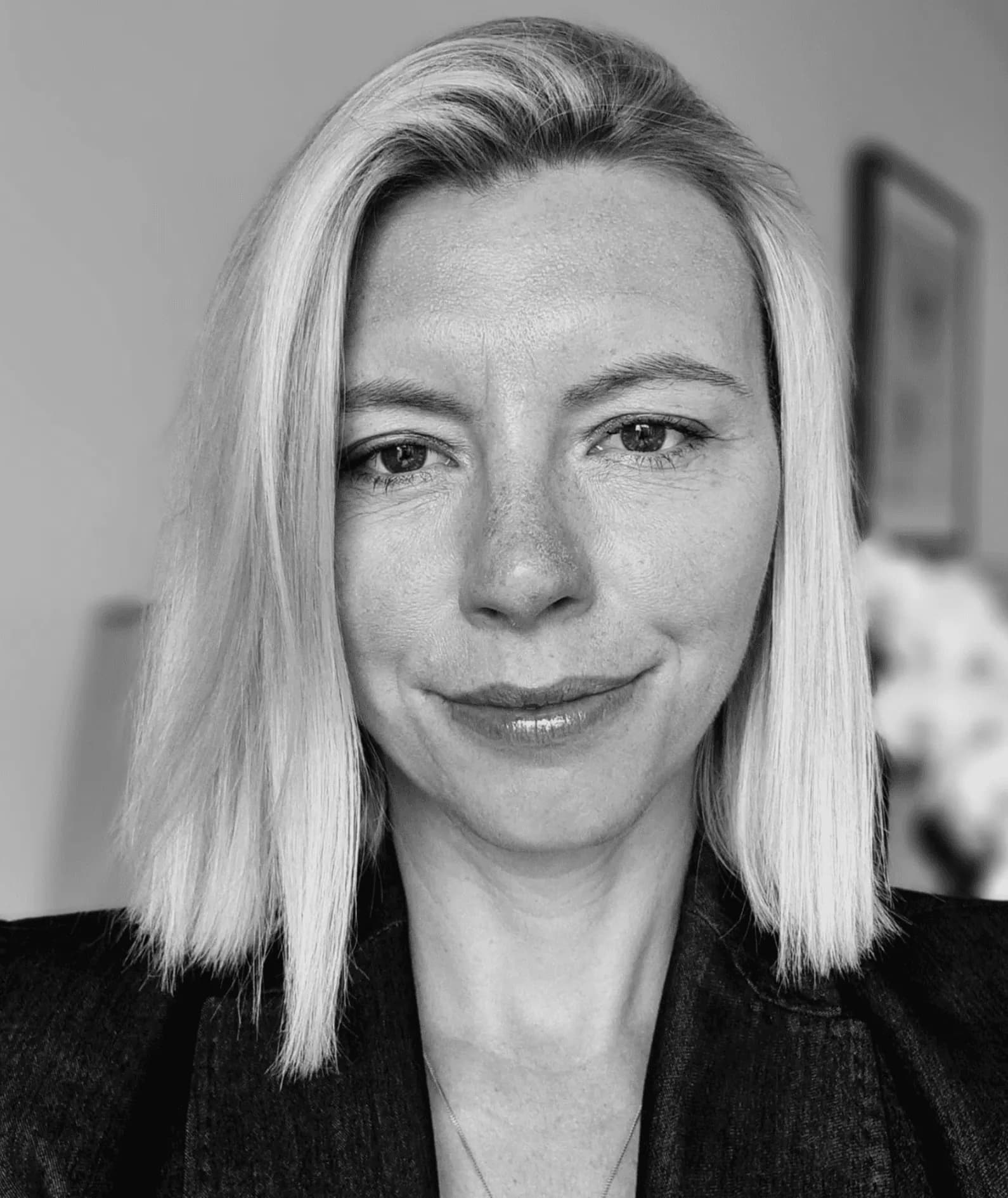 Portrait of Ewa Priestley, Head of Talent and Culture, Miro